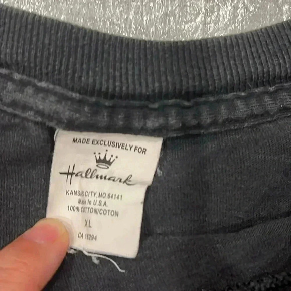 [XL]Vintage Hallmark Jack O Lantern Halloween Graphic LS Crew Neck  Shirt - Picture 3 of 6